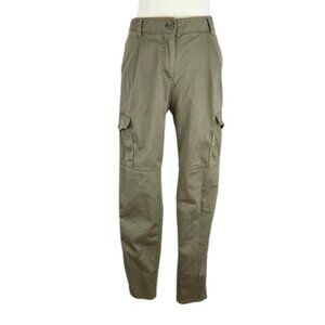 Women’s Army Green Cargo Pants Straight Leg Size Small